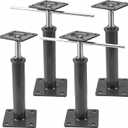 4 Pack House Floor Jacks, 11.8"-16" Height Range, 11000 LBS Max Load