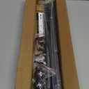 Bronze Curtain Rods for Bedroom with Brackets,5/8 Inch Diameter Small Window Curtain Rod Adjustable 32 to 60 Inches,Easy Install Drapery Rods