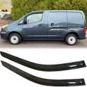 2pcs Original Shatterproof Rainproof Side Window Wind Deflectors for 2014-2019 Nissan NV200 Taxi/City Express,Rain Guards,Nice Looking Window Visors for Cars,Vent Deflector 92523