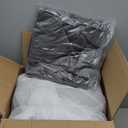 Hobestluk 5FT Bean Bag Chair Giant Bean Bag Chairs for Adults Large Bean Chairs with Removable Cover, Beanbag Chair with Filler, Adult Bean Bag Chairs for Living Room, Bedroom (5FT - 50" x 50" x 24", Grey)