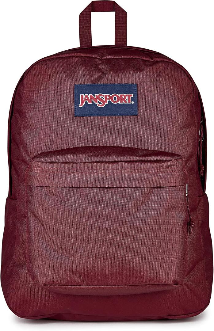 JanSport 26L Superbreak One – Durable Backpack, Cherry Lacquer, One Size