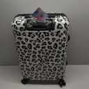 Checked 24inch Luggage with Spinner Wheels,Cheetah