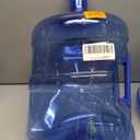Brio B.P.A. Free 5 Gallon Plastic Crown Cap Reusable Water Bottle Container