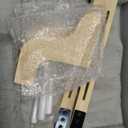 Zakkart Cat Perch for Window Sill with Bolster - Orthopedic Hammock Design with Premium Hardwood & Robust Metal Frame - Cat Window Seat for Large Cats and Kittens - Natural Color Wood Gray Bed, 24''W