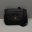 KKXIU Backpack Purse for Women - PU Leather Ladies Backpack for Daily with Anti-Theft Lock Pocket, Small Daypack with Luggage Strap & Water Bottle Pockets (Black) (Medium)