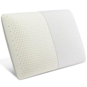 DOHPAOOK Talalay 100% Natural Premium Latex Pillow,Bed Pillow for Sleeping with Removable Cotton Cover, Helps Relieve Pressure, Breathable, Pressure Relief, Durable (Standard - Soft)