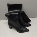 Feetquake Womens Knee High Boots Block Heel and Side Zipper Long Boots for Women Knee High Comfortable and Sexy Black Knee High Boots for Women 8.5M