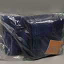 RYB HOME Blue Velvet Curtains 84 inches - Blackout Curtains for Living Room, Thermal Insulated Noise Reducing Panels Soft Luxury Window Decor for Kids Bedroom, Navy Blue, W52 x L84 inches, 2 Panels