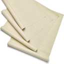 Replacement Fabric Panels for Sliding Glass Door (4-Pack, 23"x96"), Fabric Only, Natural Woven Blind Slats, Trimmable, Sheer, Track & Bottom Rail Not Included,Coastal Sand