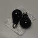 Lustaled Reptile Heat Lamp Bulbs-100W Reptile Night Heat Bulb E26 Terrarium Heat Lamp Simulate Natural Moon Purple Light for Snake Bearded Dragon Leopard Gecko Lizard Chameleon Tortoise -2Pack