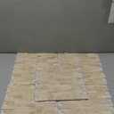 SUNWINGS Peel and Stick Mosaic Natural 3D Stone Self Adhesive Tiles, 12" x 11" 5-Sheet Stick on Backsplash for Kitchen Bathroom Fireplace Vanity, Beige