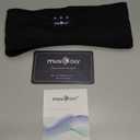 MUSICOZY Sleep Headphones Bluetooth 5.4 Headband, Sports Wireless Earphones Sweat Resistant Earbuds Sleeping Headphone with Ultra-Thin HD Stereo Speaker for Workout Running Cool Gadgets Unique Gifts (Black)