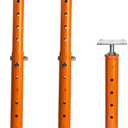 Basement Floor Jack House Jacks for Leveling, 18-36" Hight Range, 11023 lbs Max Load Capacity, Adjustable Support Beam Basement Jack Post Pole for Leveling Lifting Support Telescoping Jack