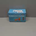 TICONN 100 Pairs Foam Ear Plugs, Individually Wrapped 32dB NRR Noise Reduction Earplugs for Sleeping Hearing Protection Travel Study Concentration Construction Site (100 Pairs)