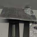 Height Adjustable TV Stand for 32-70 Inch TVs, Tempered Glass Base with Cable Management & VESA Mount, Black