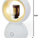USB Essential Oil Diffuser Waterless Aromatherapy Diffuser for Home, Office, Car & Travel, Compact & Portable, Variable Light Modes, Timer, Auto-Off, Covers Up to 450 Sq. Ft.