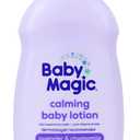 Baby Magic Calming Lotion, Lavender & Chamomile, Helps Comfort & Relax Before Bedtime, Vitamin Enhanced, Dermatologist Recommended, Hypoallergenic, Free of Parabens, 16.5 Fl Oz (6 Pack)