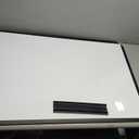 VIZ-PRO Magnetic Dry Erase White Board, 36 X 24 Inches, Black Aluminium Frame