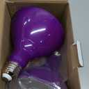 PAR38 Halloween LED Black Light Bulbs 2 Pack,E26 Base 20W(200W Equivalent) Black Light UVA Level 385-400nm, Glow in The Dark for Blacklight Party,Poster,Neon Glow,Body Paint