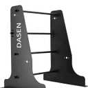 Dasen Wall Mount Storage Rack For Tour Trunk Pack Pak Backrest Sissy Bar Mounting Luggage Rack Compatible with Harley Touring Road King Electra Road Street Glide CVO FL and Other Models