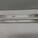 22 inch 1 Pairs Soft Close Drawer Slides Full Extension Heavy Duty Drawer Slides Ball Bearing Slides Rails for Dresser File Cabinet 100 LB Load Capacity