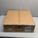 OUREDEEY 20" Ceiling Fan With Lights and Remote, Low Profile, 6 Wind Speeds, Dimmable Light, White Flush Mount, Smart Modern for Home (Black+Grey)