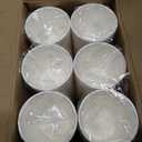 Clawsoff 300 Count 3 oz Bathroom Cups, Disposable Mouthwash Cup, Small White Paper Cups, 3 Ounce Mini Espresso Cups, Ideal for Bathroom, Travel, Picnic