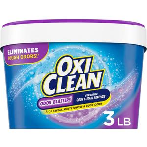 OxiClean Odor Blasters Versatile Odor and Stain Remover Powder, 3 lb (48 Ounce (Pack of 1)