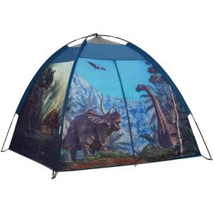 Mnagant Dinosaur Kids Play Tent-61x61x45Realistic Dinosaur Kids Tent Indoor & Outdoor, Pop Up Play House for Kid, Boys & Girls Age 3-12