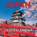 Japan Calendar 2026 Japanese Gifts Monthly Wall Calendar 12 Month | American Made In The USA