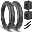 Hycline Ebike Replacement Fat Tire: 20x4.0/26x4.0 Inch Folding Electric Puncture Resistant Fat Tires, All Terrain High-Density Bike Tire with Street or Trail Riding