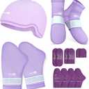 SuzziPad Chemo Gloves and Socks for Neuropathy, Cold Caps for Chemotherapy, Ideal for The Discomfort of Head, Hand, Feet, L