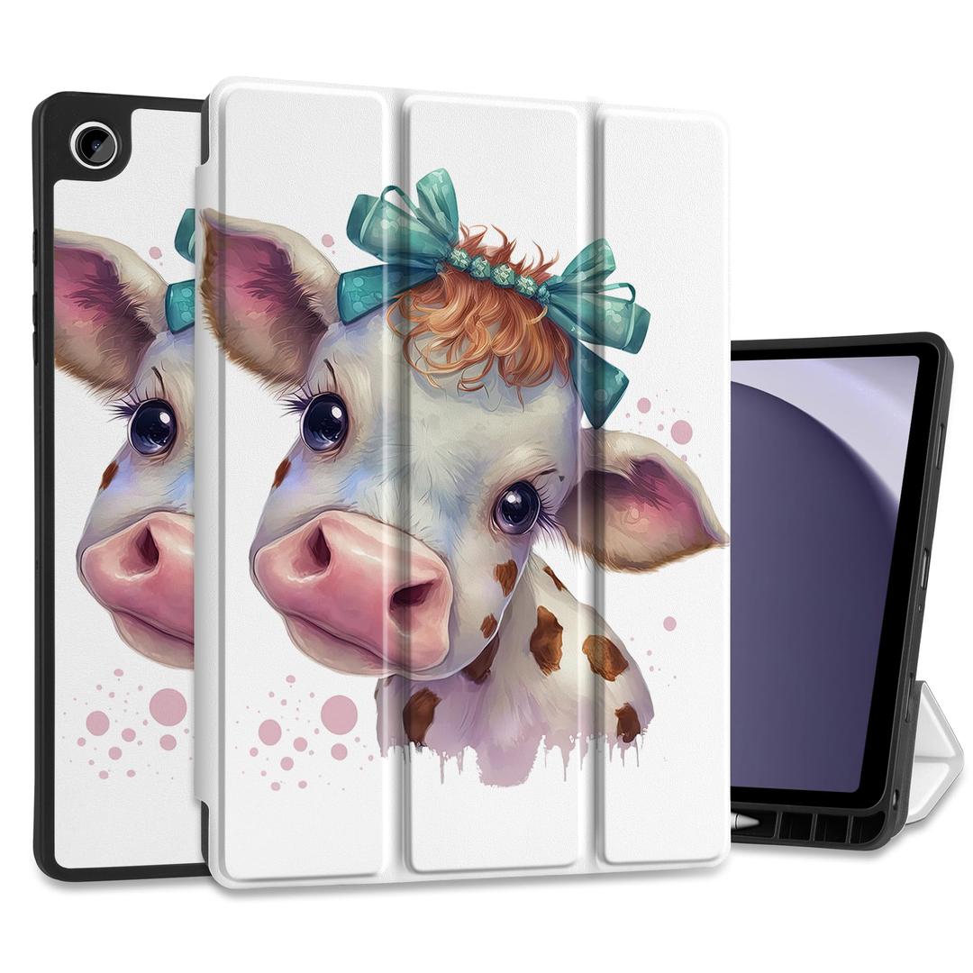 MEEgoodo Case for Samsung Galaxy Tab A11 Plus 2026/A9 Plus 11 inch 2024, A11+ Smart Tablet Cases with Trifold Stand+Soft TPU Back Shell+Smart Auto Wake/Sleep,Fantasy Night Landscape
