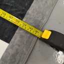 TWINNIS Indoor Modern Area Rug,11x9 Geometric Patchwork Style Washable Large Rugs for Living Room Bedroom Hardwood Floors, Non Shedding Non Anti Backing Soft Carpet Home Floor Decor, Black