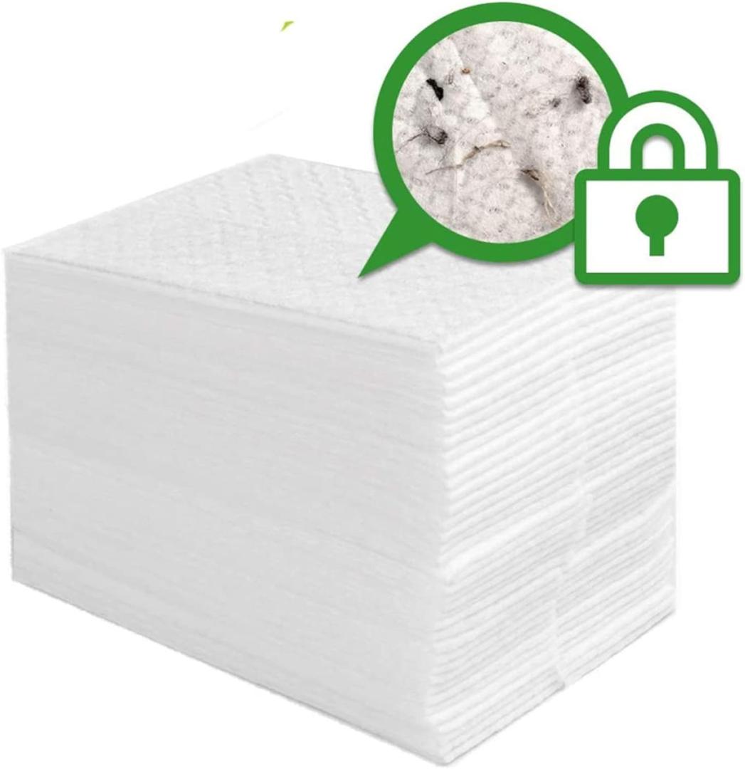 200 Count Thickeded Dry Sweeping Cloths Compatible with Swiffer Pad, Strong Removal for Dust, Hair and Dander, Dry Refills Compatible with Swiffer Mop, 11 x 8.6 inch