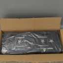 Hitch Step with Light and Whip Mount Holes, 108 LED Brake Lighting(6 Mode) Fit 2" Receiver Steel Construction Powder Matte Coated for Trucks Chevy Ford Toyota GMC Dodge RAM Jeep ATVs SUVs Vans (16.14 inch)