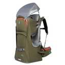 WIPHA Baby Backpack Carrier, Ergonomic Child Carrier Hiking with Sun Canopy, Safe Toddler Hiking Backpack Carrier with Large Storage Space&Insulated Pocket, Adjustable Padded Child Seat