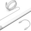 24" Plug-in LED Under Cabinet Lights, 12.5W 1000LM 3000K, Dimmable Kitchen Lighting, Easy Install with 5FT Power Cord and 12" Linking Cord, Connect Up to 15 Units, YT-4101-24