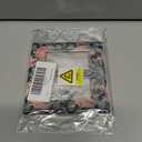 Rougui Decorative Outlet Covers William Morris Green Plant Boho Leaf Pink Peacocks 2 Gang Wall Plate Double Rocker Decora Light Switch Cover Plate Jumbo Dual Electrical GFCI Switch Plate Cover (2-Gang Rocker /4.6 x 4.5 IN)