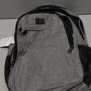 MATEIN Travel Laptop Backpack, Business Anti Theft Slim Sturdy Laptops Backpack with USB Charging Port, Water Resistant College School Computer Bag Gift for Men & Women Fits 15.6 Inch Notebook, Grey