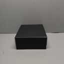 Mlikero Card Deck Case for Trading Cards 1800+, Trading Card Storage Box Fits Toploader and Magnetic Card Holder, Leather Magnetic Closure Deck Box Fit for MTG, TCG (A-3 Row XL, A1-Black)