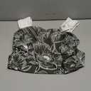 B2prity Womens One Piece Swimsuit Retro Square Neck Tummy Control Bathing Suits Ruched Modest Full Coverage Swimwear.XL