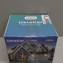 USTELLAR 55W Plug in Flood Light Outdoor, 5500lm Motion Sensor Outdoor Lights with Remote Control, Dusk to Dawn Security Light, IP65 Waterproof, 5000K Daylight Wall Mounted for Garage, Yard, 1 Pack (Black)