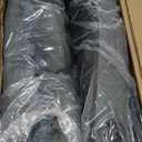 Orthopedic Dog Beds for Crate with Removable Washable Cover Egg-Crate Foam Pet Pad Mat with Anti-Slip Bottom,Waterproof Dog Beds Small Medium Sized35x18 Inch