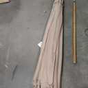 10' Bamboo Wood Umbrella Beige