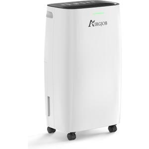 32-Pint Dehumidifier for Basement and Large Room - 2000 Sq. Ft, Quiet Dehumidifier for Large Capacity Room Home Bathroom Basements - Auto Continuous Drain Remove Moisture with Child Lock
