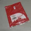 Baseball Shirt Fan Cityscape T-Shirt with Urban Skyline Graphic (Red, M)