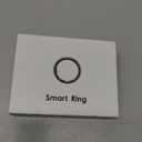 AMOVAN Smart Ring for Women Men, Fitness Tracker Ring with Body Temperature, Heart Rate, Blood Oxygen, Sleep Monitor, Calories, No Subscription Fee, IP68 Waterproof for iPhone & Android (Silver, #11)