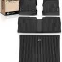YHTAUTO Automotive Floor Mats for Chevy Equinox & GMC Terrain 2012-2017