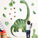 Large Dinosaur Wall Decor for Kids Boys Room, Sunoyar Dinosaur Wall Decals Removable, Peel & Stick Dino Wall Stickers for Nursery Bedroom